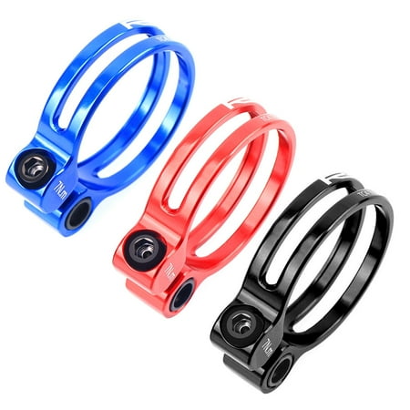 1pc aluminum alloy mountain bicycle 31.8mm//34.9mm seat post seatpost clamp TKI